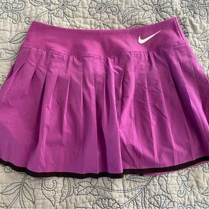 Nike Pleated Purple Tennis Skirt S